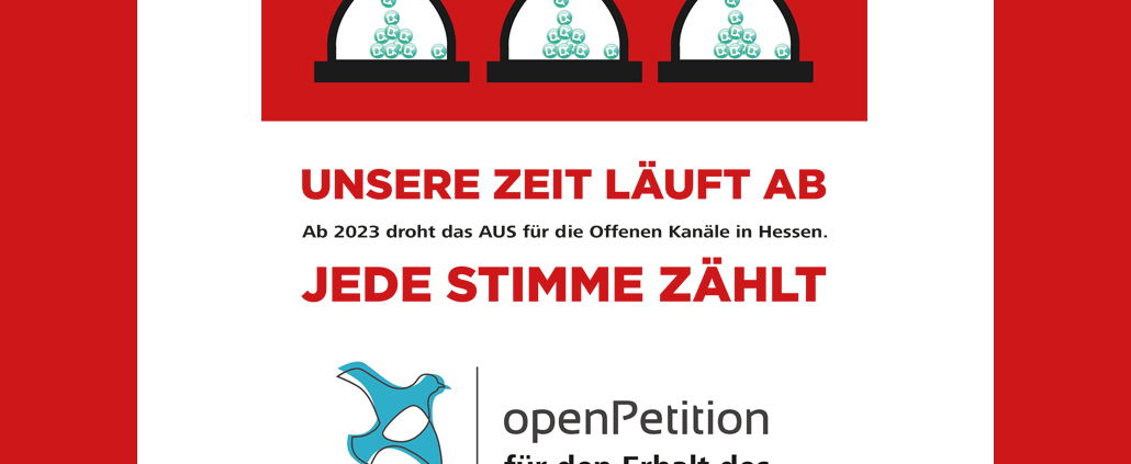 Petition zum Erhalt der Offenen Kanäle in Hessen