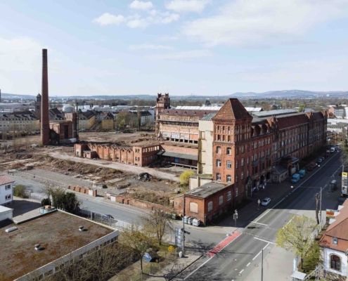 Die ehemalige Salzmann Fabrik. Foto: Nicolai Benner